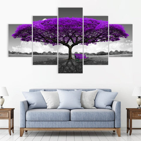 Image of Purple Tree
