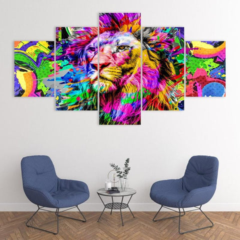 Image of Abstract Lion