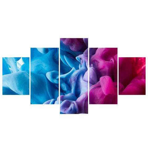 Image of Blue and Purple Smoke