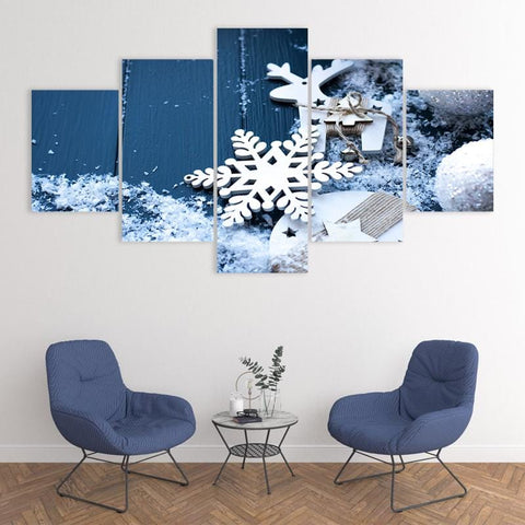 Image of Blue Christmas Ornament