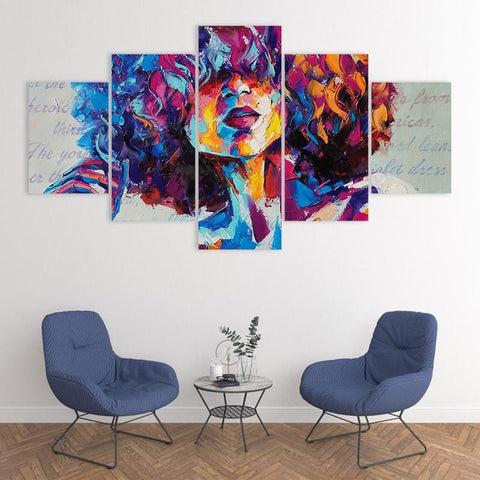 Image of Colorful Girl