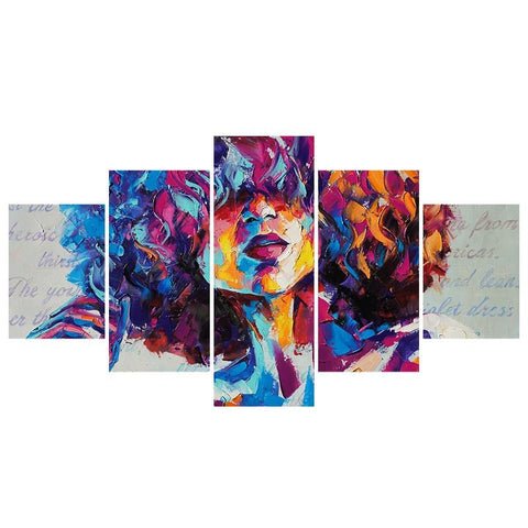 Image of Colorful Girl