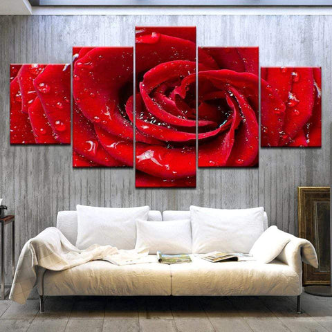 Image of Rose with Dew