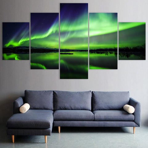 Image of Green Aurora Borealis