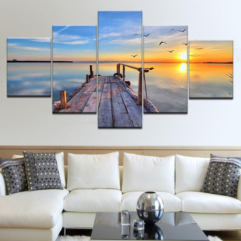 Image of Sunset at the Pier