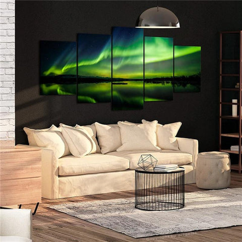 Image of Green Aurora Borealis