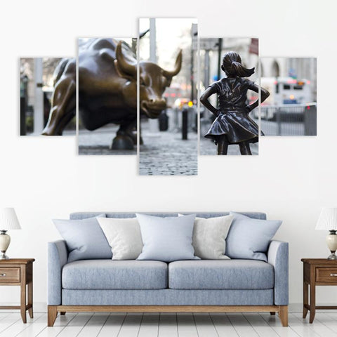 Image of Fearless Girl On Wall Street