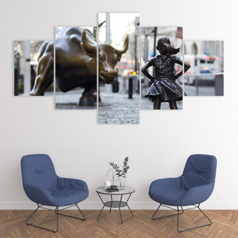 Image of Fearless Girl On Wall Street