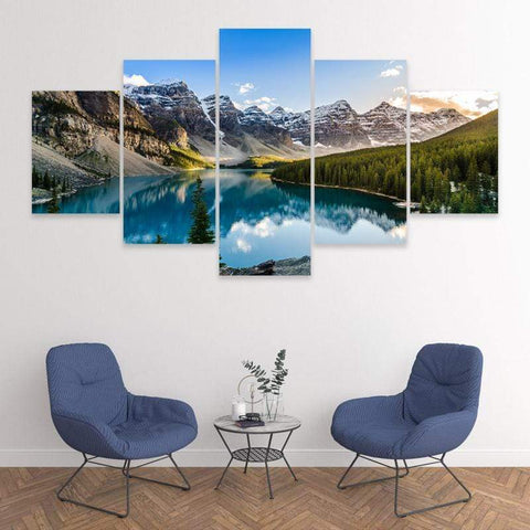 Image of Moraine Lake At Dusk