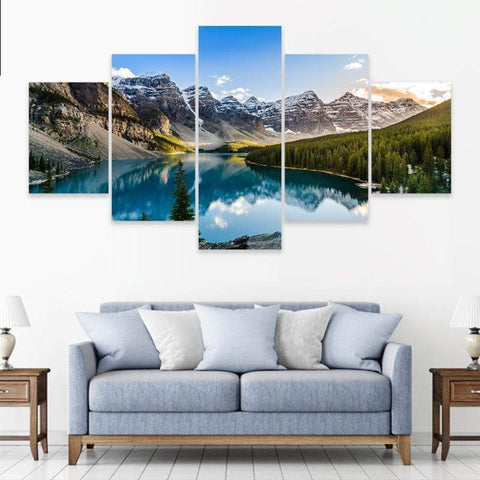 Image of Moraine Lake At Dusk