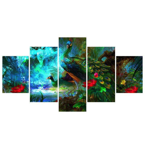 Image of Peacock Painting