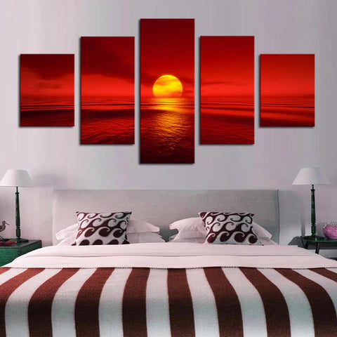 Image of Red Sunset