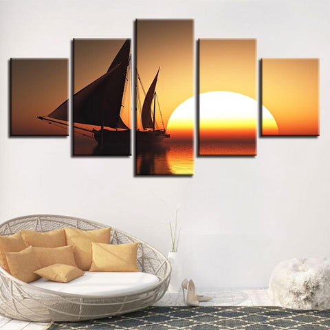Image of Sailing at Sunset