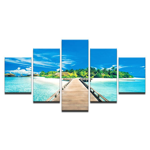 Image of Tropical Island Bridge