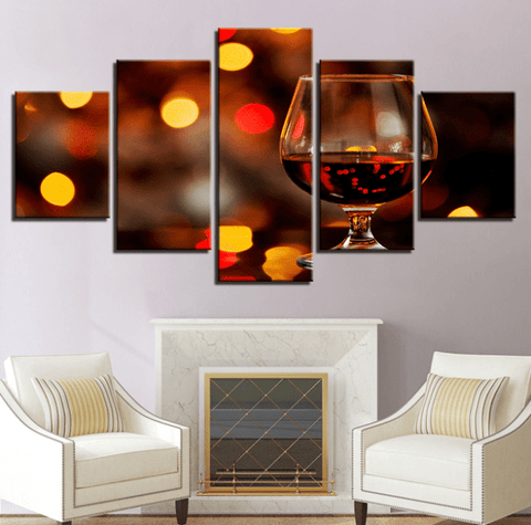 Image of Wine and City Lights