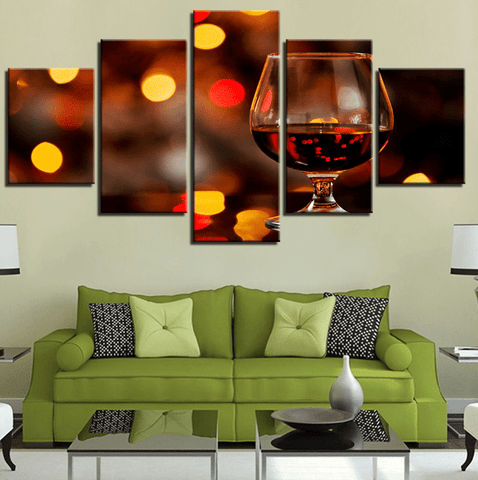 Image of Wine and City Lights