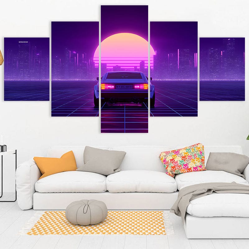 Retrowave Sunset