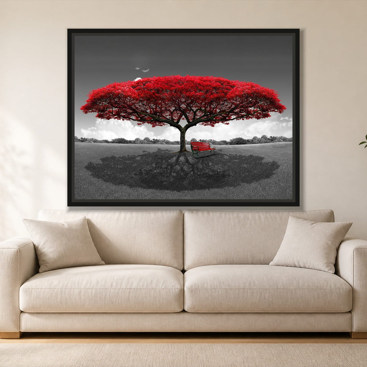 Fire Tree - Single Panel