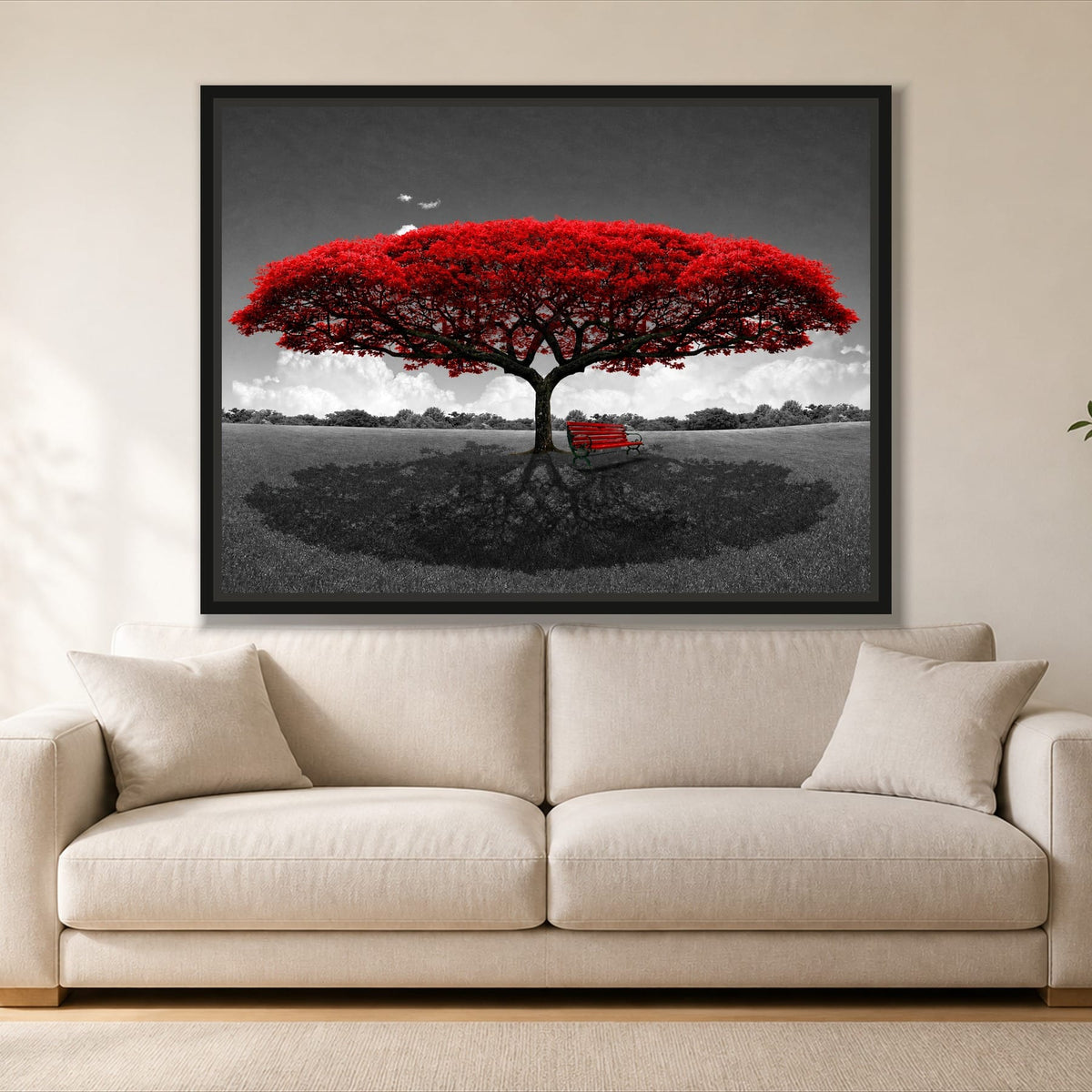 Fire Tree - Single Panel