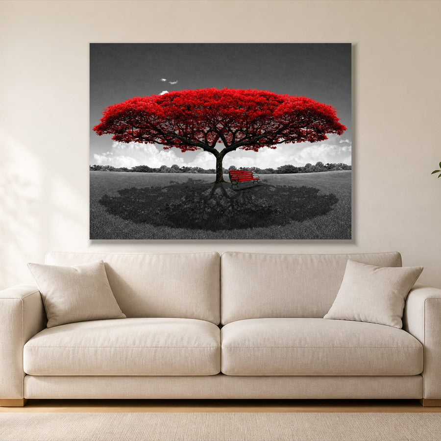Fire Tree - Single Panel