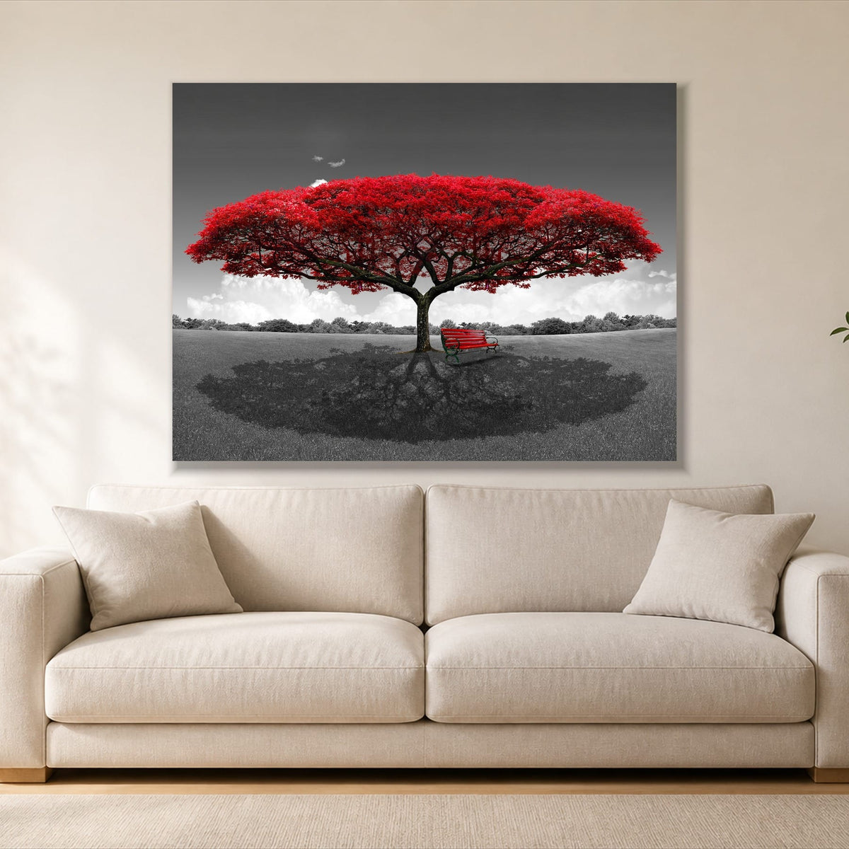 Fire Tree - Single Panel