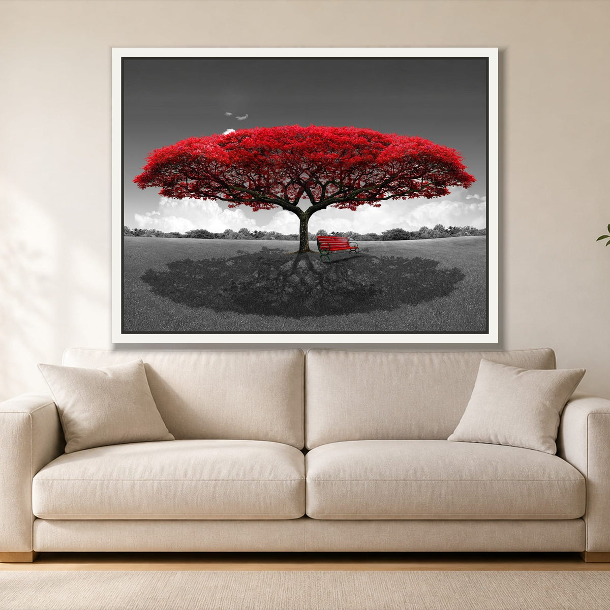 Fire Tree - Single Panel