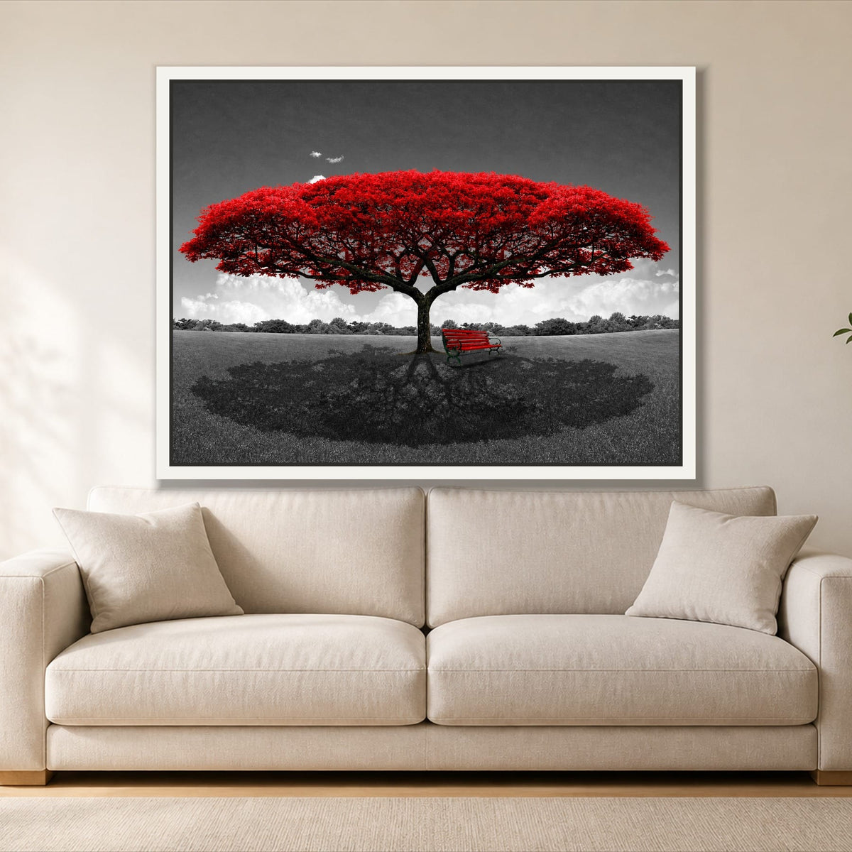 Fire Tree - Single Panel