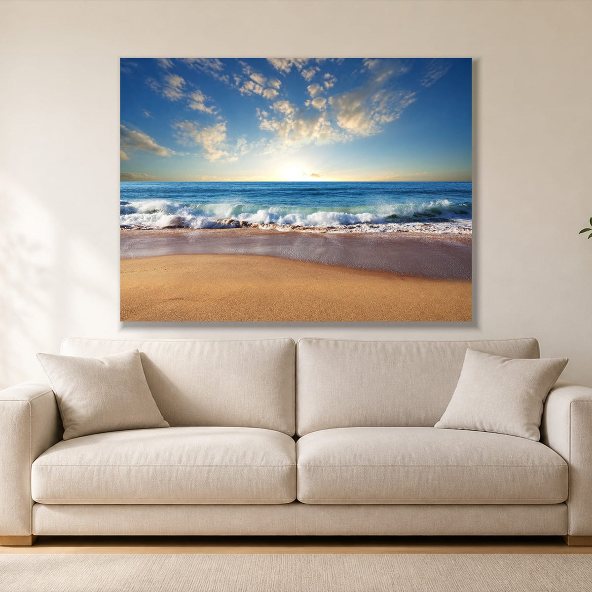 Relaxing Waves - Single Panel