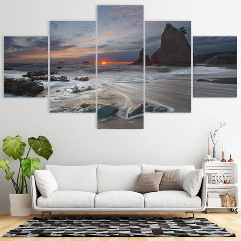 Image of Beautiful Sea Waves