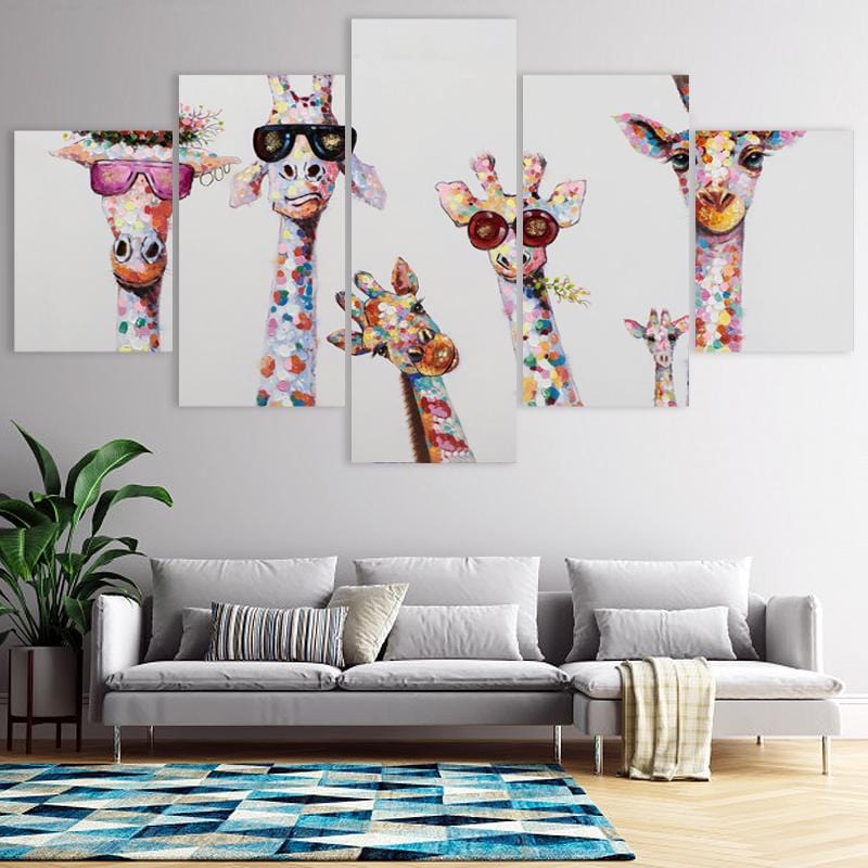 Colorful Giraffe