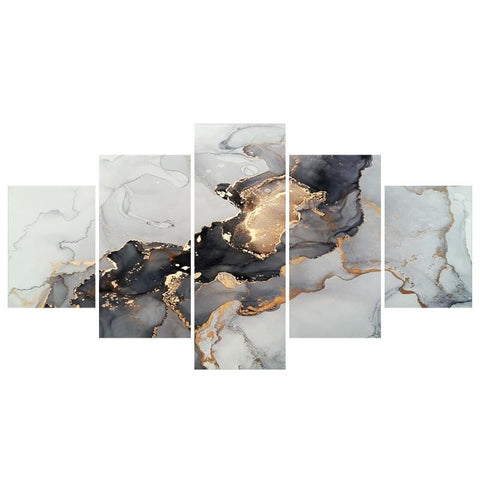 Image of Grey and Gold Marble