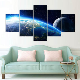 The Earth and the Moon