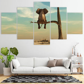 Sitting Elephant
