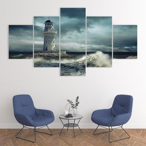 Image of Stormy Lighthouse
