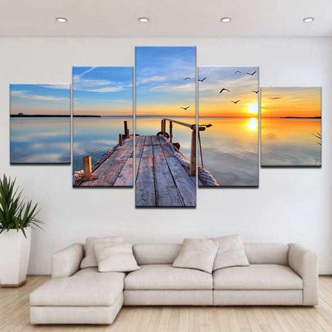 Image of Sunset at the Pier