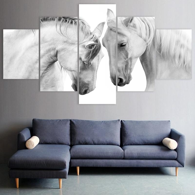 Two White Horses