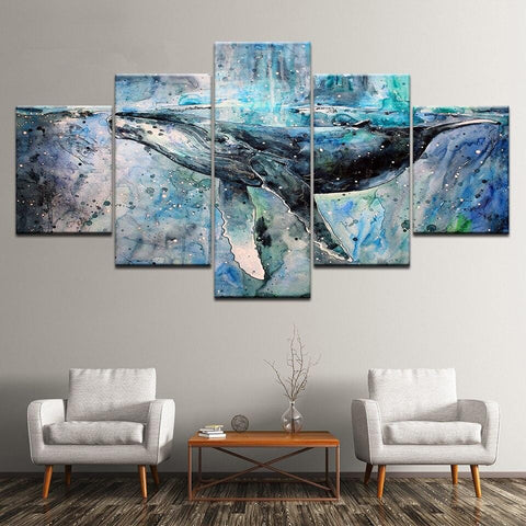 Image of Watercolor Whale