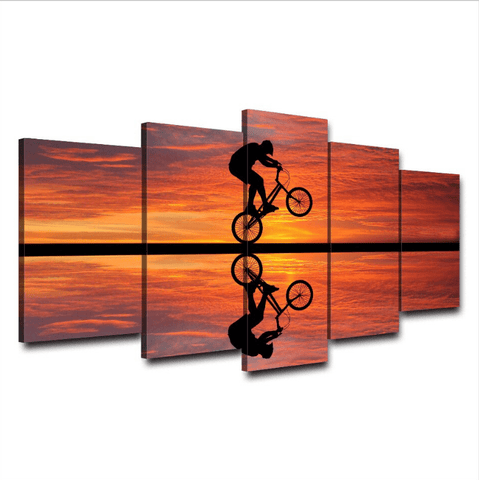 Image of Biking on the Beach