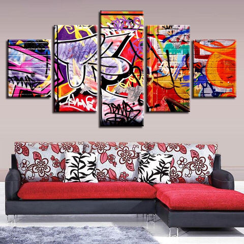 Image of Colorful Graffiti