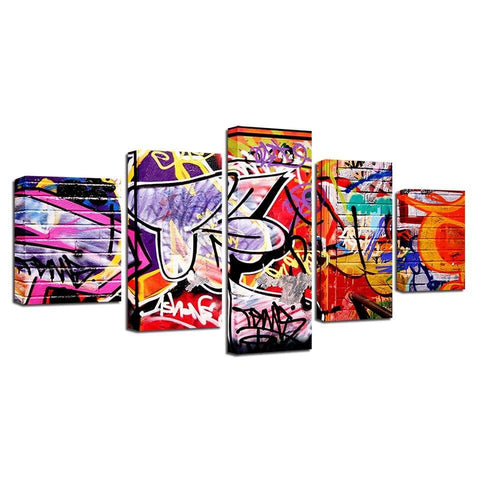 Image of Colorful Graffiti