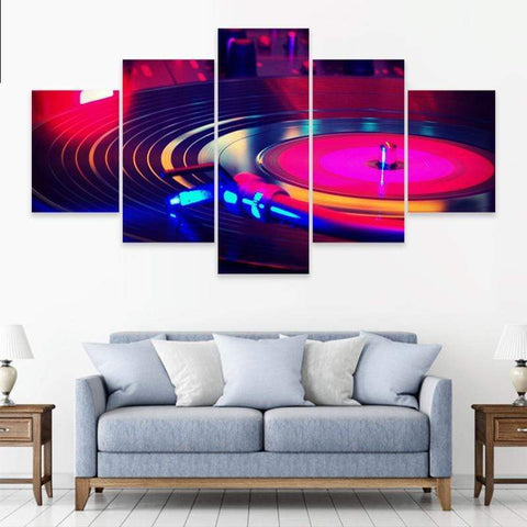 Image of Colorful Turntable