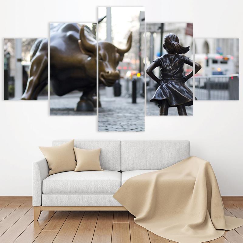 Fearless Girl On Wall Street