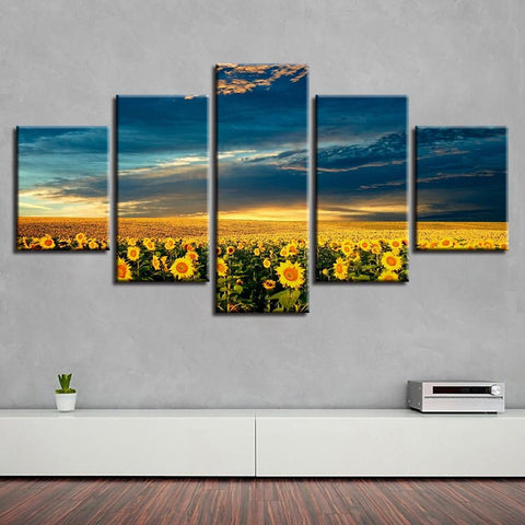 Image of Field of Sunflowers