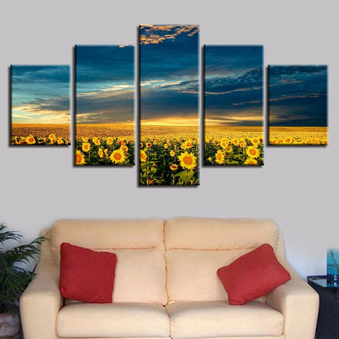 Image of Field of Sunflowers