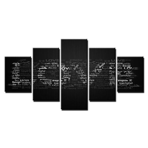 Image of Love in Different Languages