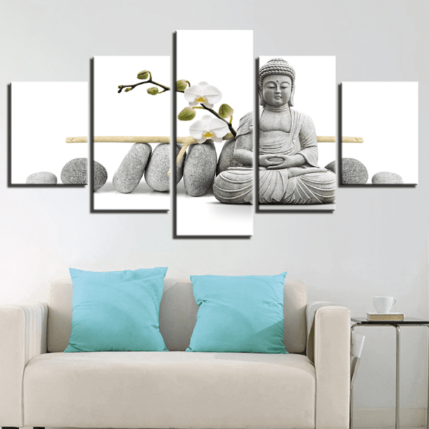 Peaceful Buddha Statue