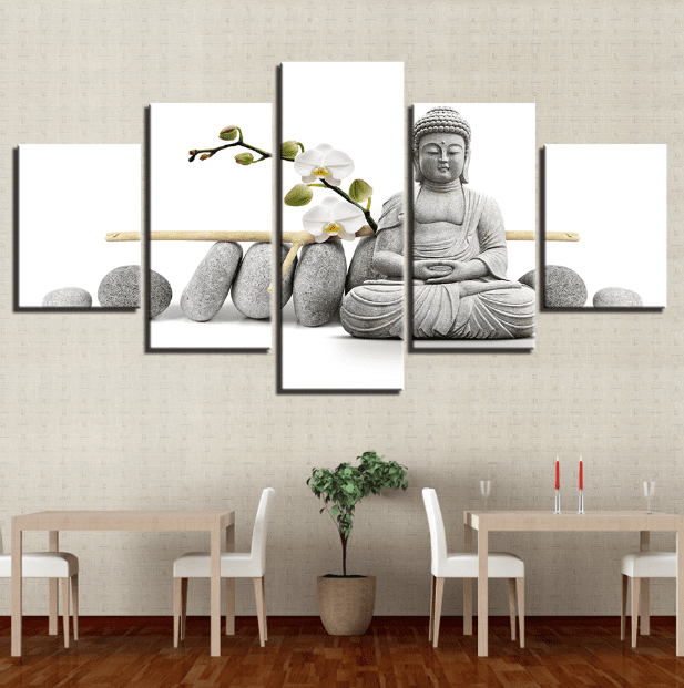 Peaceful Buddha Statue