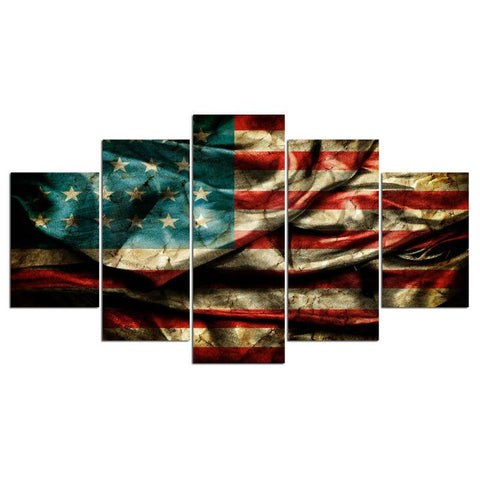 Image of Retro American Flag