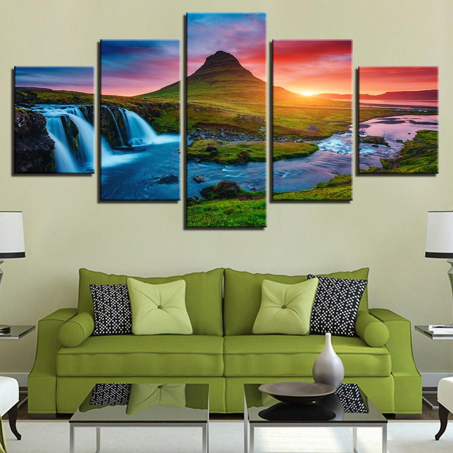 River and Mountain