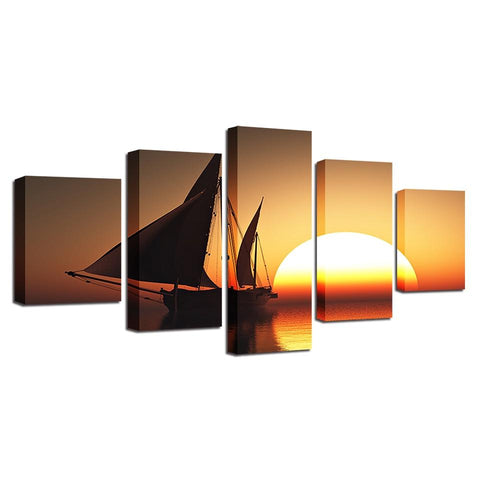 Image of Sailing at Sunset
